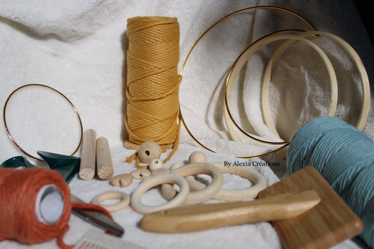 Quels accessoires faut-il pour faire du macramé ?