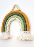 Arc-en-ciel en macramé Perle