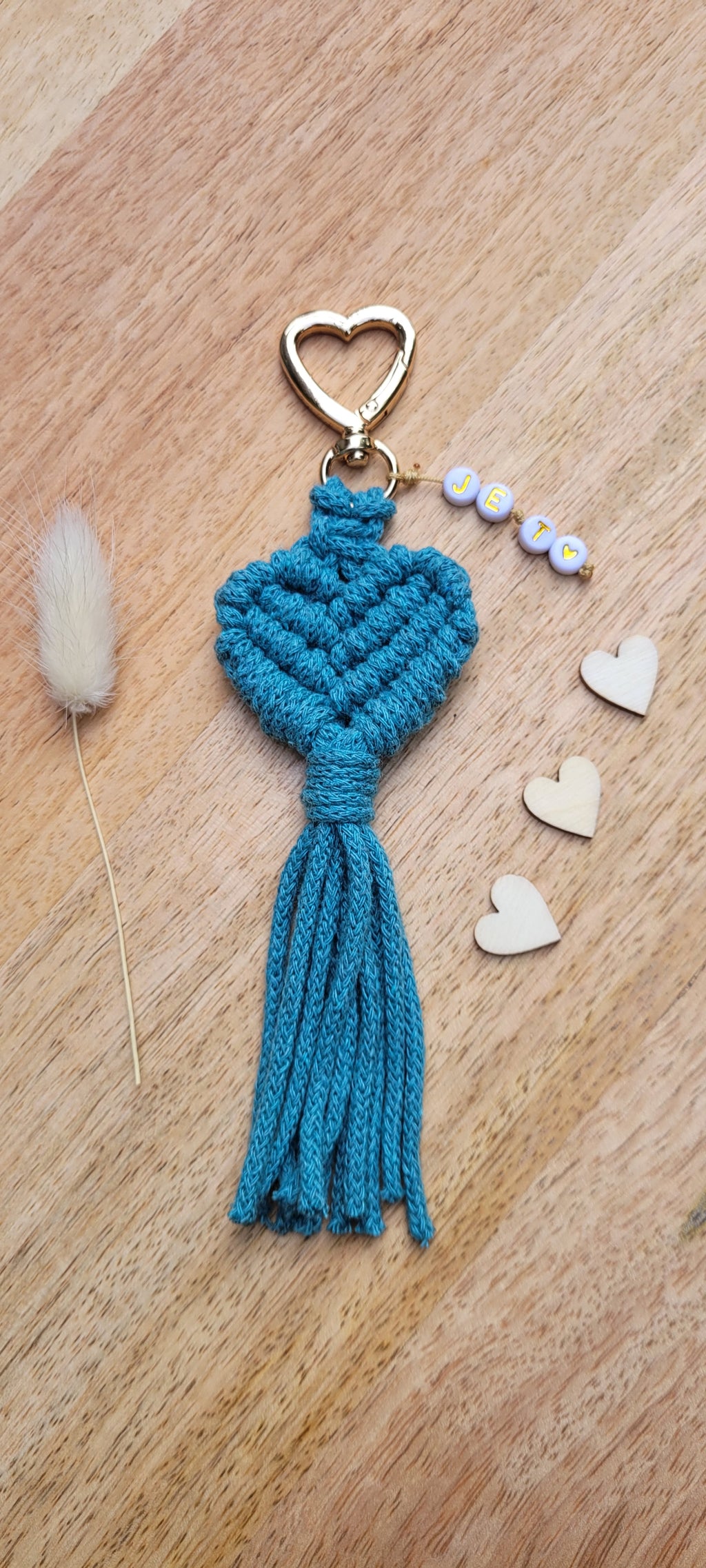Porte-clé coeur personnalisable