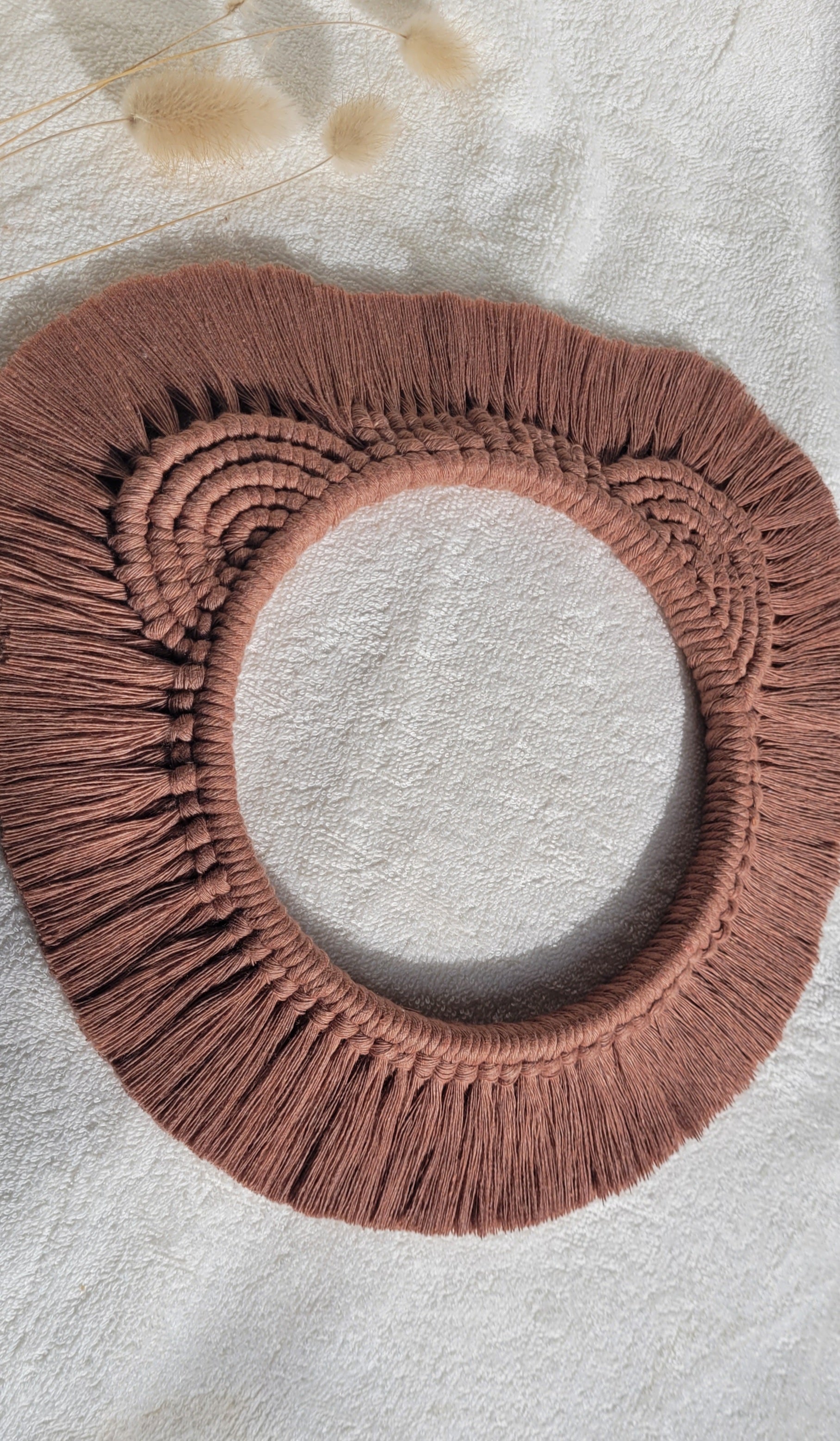 Couronne en macramé Teddy