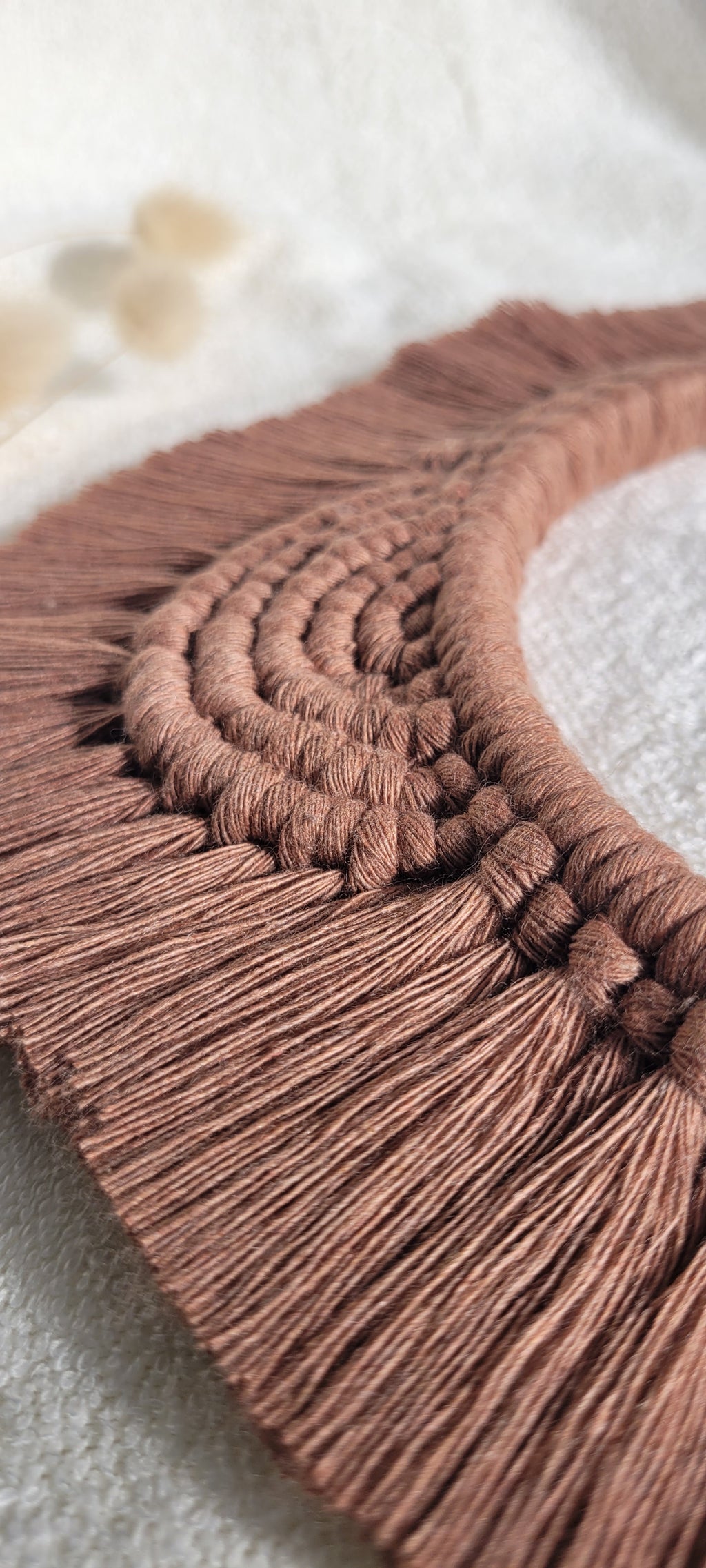 Couronne en macramé Teddy