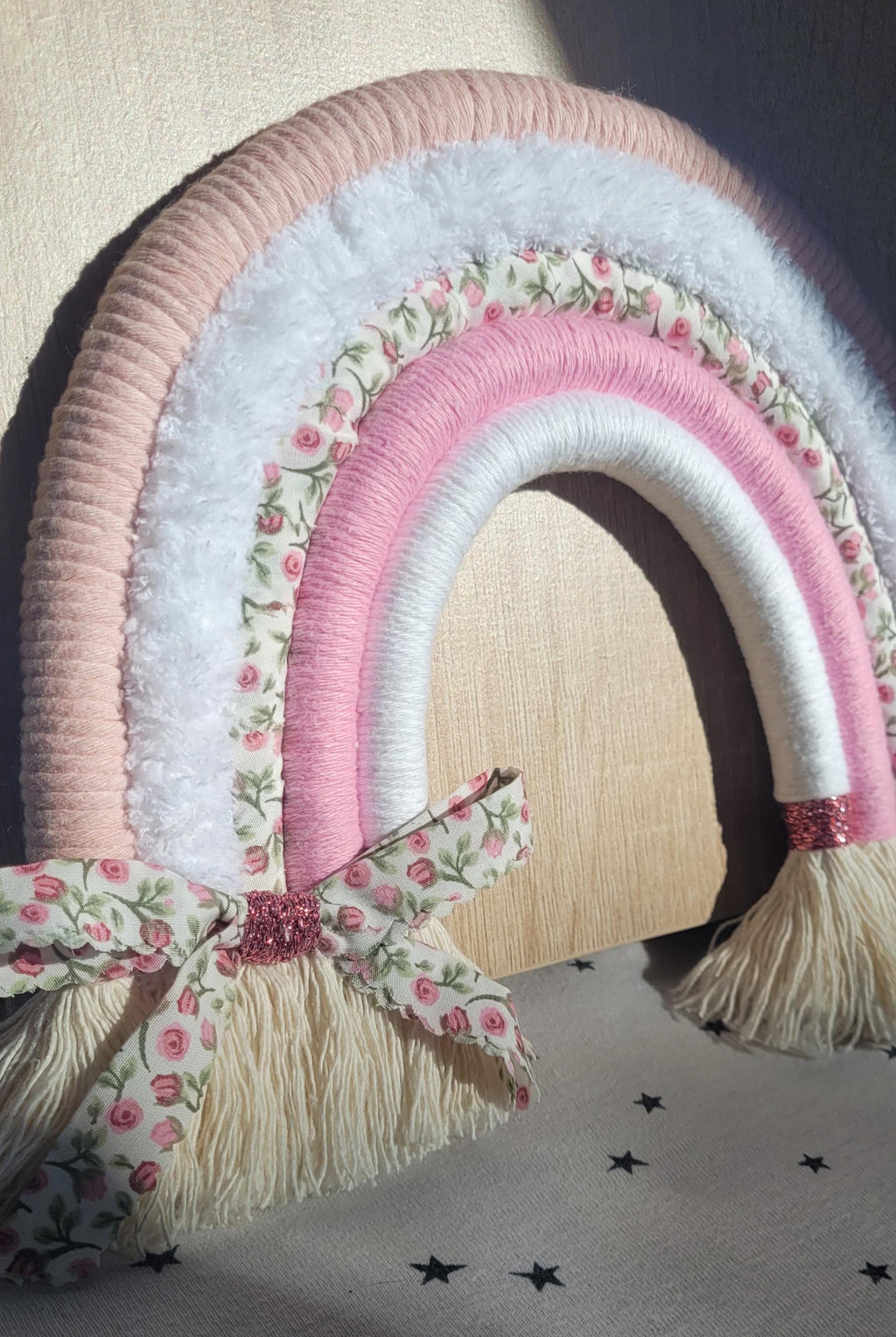 Arc-en-ciel en macramé Dolce